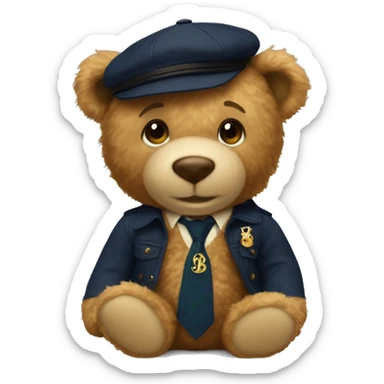 ralph lauren teddy bear sticker