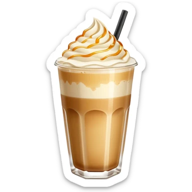 Ice latte honey salt non whip sticker