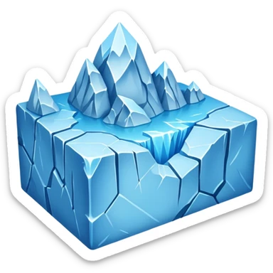 glacier sticker