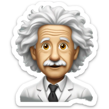 Einstein sticker
