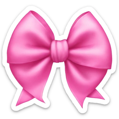 Pink Bow sticker