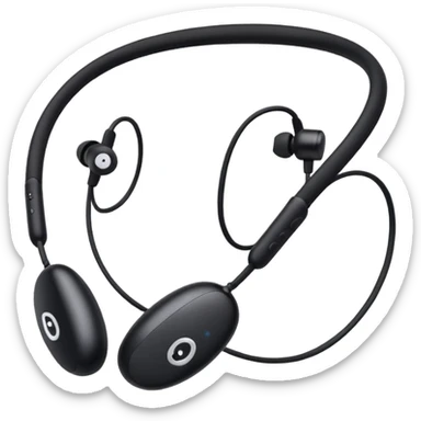 Neckband bleutooth sticker