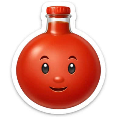 Worst die saus spuit sticker