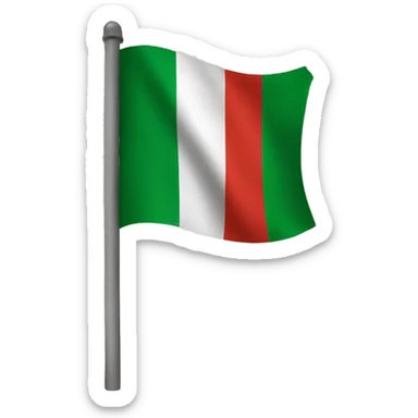 Nigeria flag sticker