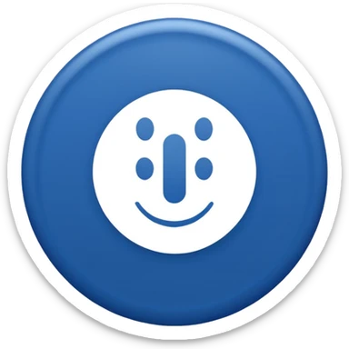 "Símbolo no formato de círculo, fundo sólido na cor azul oficial do Instagram (#0095F6), com um check branco nítido e alinhado no centro. Estilo minimalista, sem sombras, exatamente como o selo de verificação do Instagram." sticker