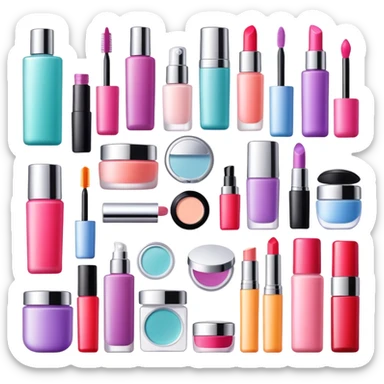 promotion for bundle product cosmetic  sticker