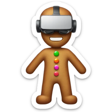 gingerbread-man-in-vr-headset-full body sticker