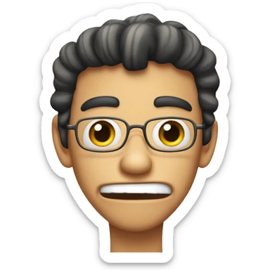 goofy samsung ahh angry emoji sticker