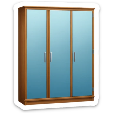 wardrobe modern closed mirror door sticker