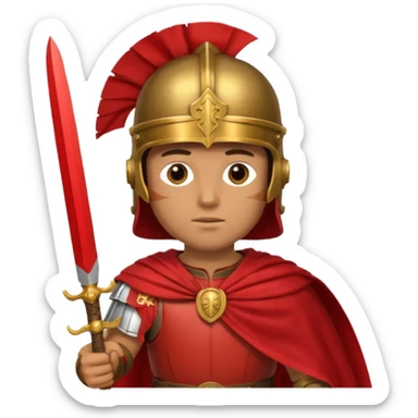 roman soldier sticker