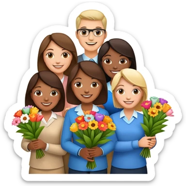 Praise the Lord! Congratulations to our amazing team of teachers 🙌🏻💐 sticker