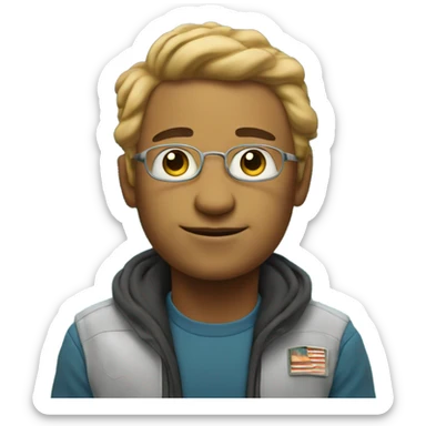 Being made of cosmos and space sticker