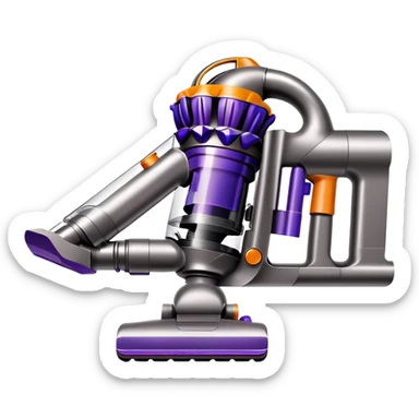 dyson handheld vacuum cleaner sticker