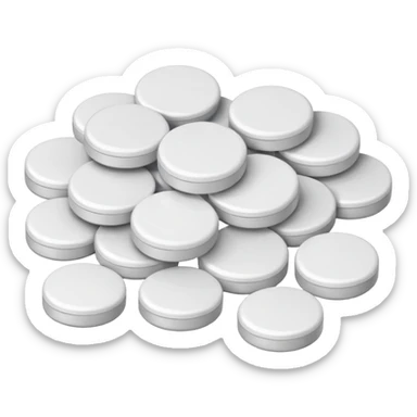 medicine tablets sticker