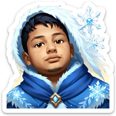 Frost Wizard sticker