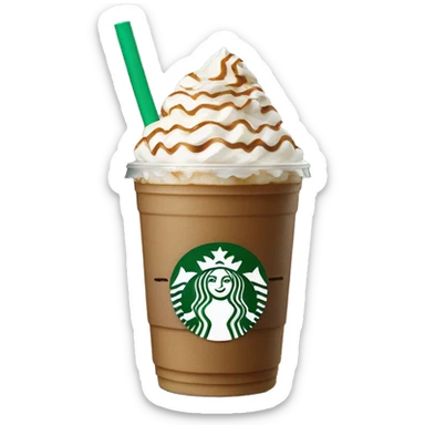Starbucks Frappuccino sticker