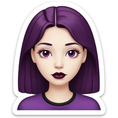 vamp girl y2k sticker