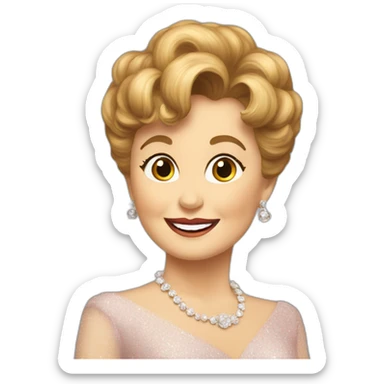 Debbie Reynolds sticker