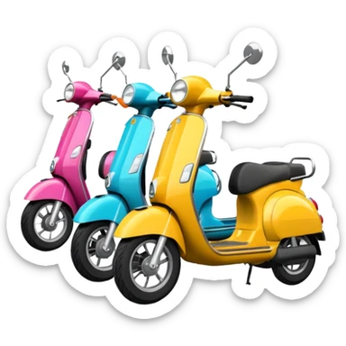 Scooters sticker