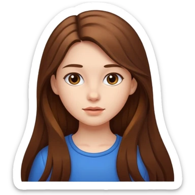 Belle fille  sticker