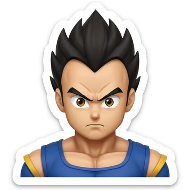 Vegeta ultra ego sticker