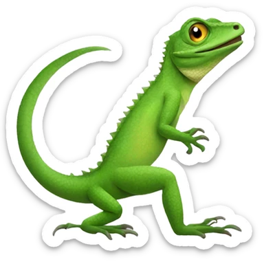 Lizard sticker
