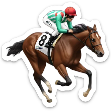 racehorse sticker