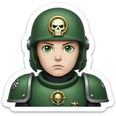 Gren Eye Warhammer 40K sticker