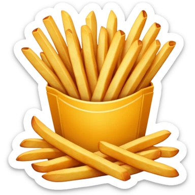 fries without face sticker