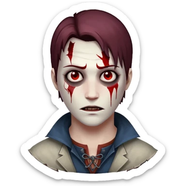 killer Dead by Daylight sticker
