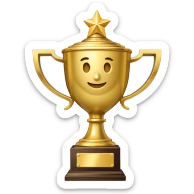 Please put the word "asar" on the trophy sticker