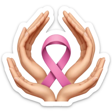 I want a black World Cancer Day logo emoji sticker