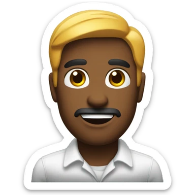 Create an emoji that is designed to show that I made a comment on a GitHub Pull Request. sticker