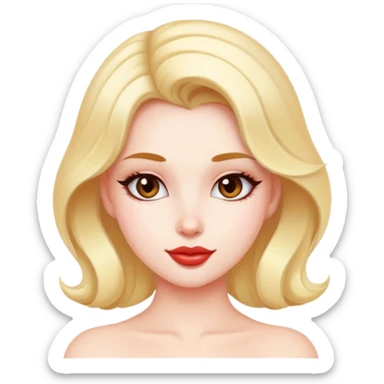 Coquette girl sticker