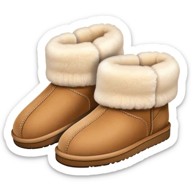 UGG slippers  sticker