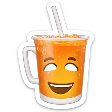 fanta in a cup sticker