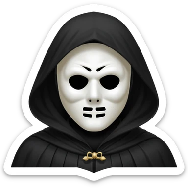 Ghostface from Scream sticker
