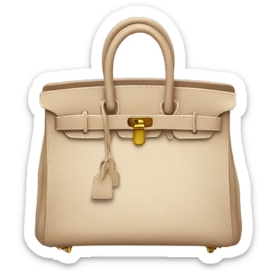 Un Birkin beige  sticker