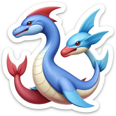 Combination Milotic Latios sticker