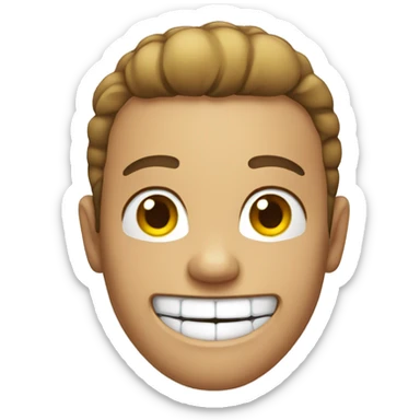 SMILE BRACES NAVIDAD sticker