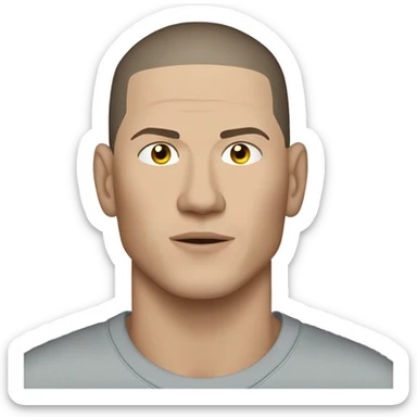 Michael scofield sticker