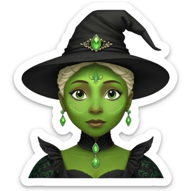 Elphaba wicked movieb Cynthia erivo sticker