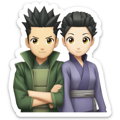 Shikamaru and temari sticker