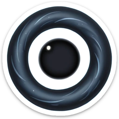 This the black hole sticker