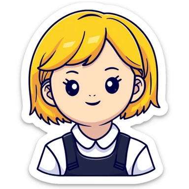 Jeongyeon from K-pop group Twice sticker