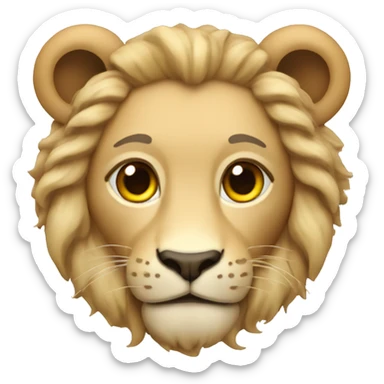 Leo Zodiac sign sticker