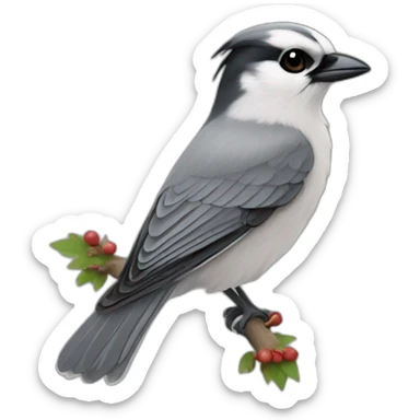 grey jay canada sticker