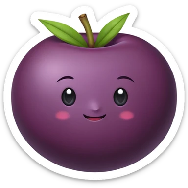 acai berry sticker