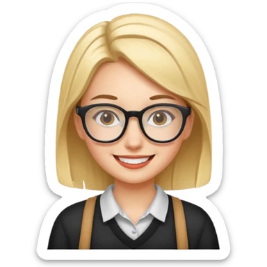 frontend developer girl sticker