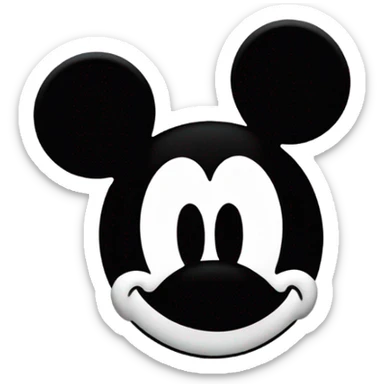 mickie mouse connector sticker